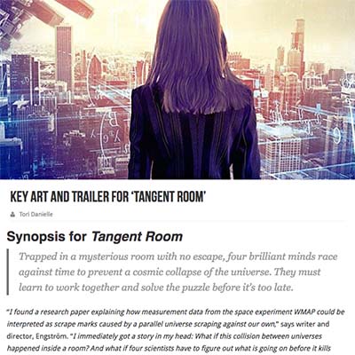 Key Art and Trailer for ‘Tangent Room’